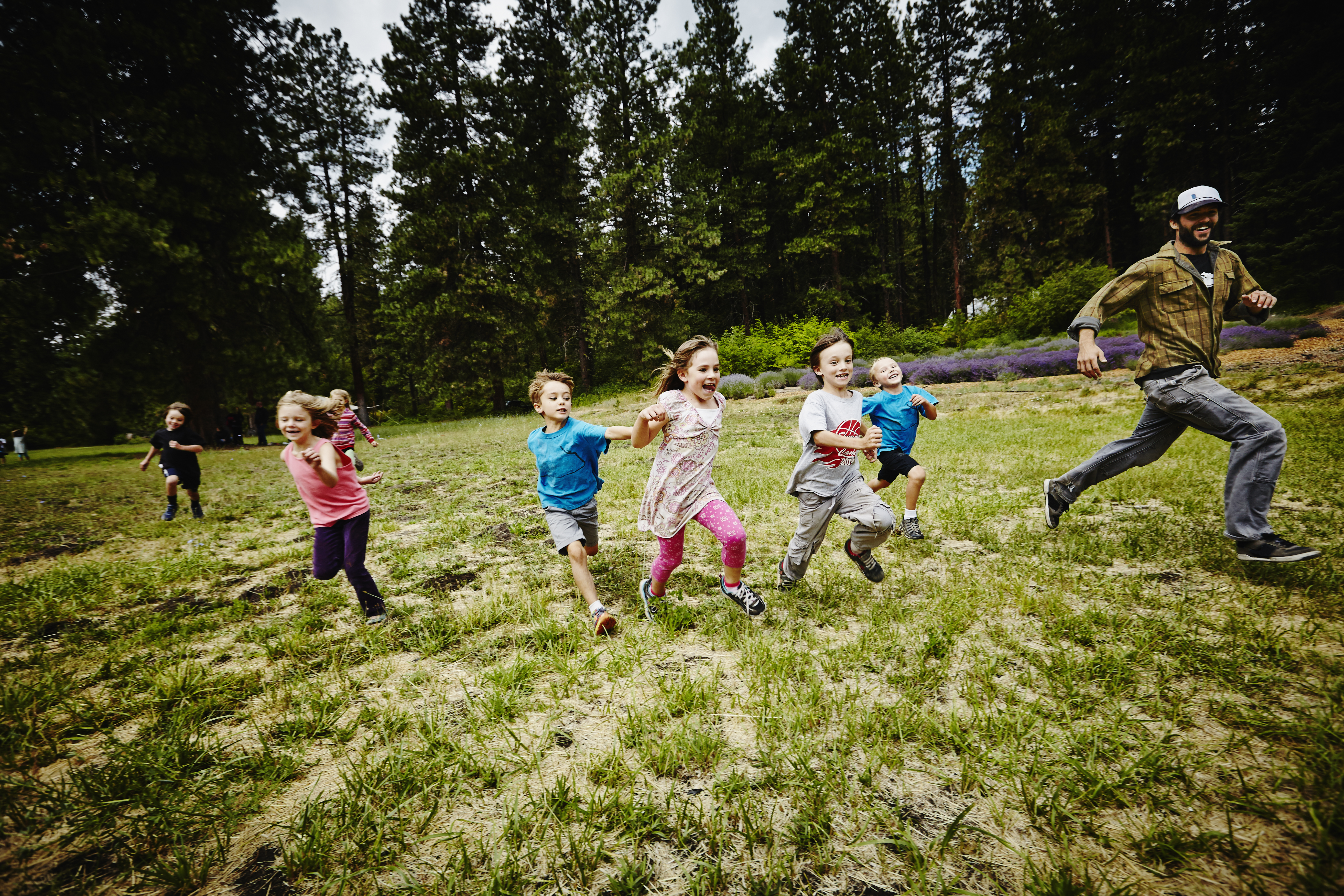 Green summer camp style from head to toe