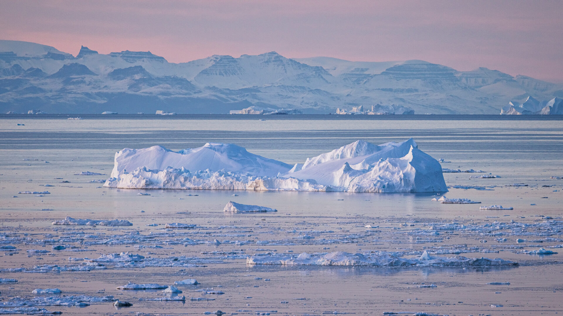 Ghost island in the middle of the Arctic Circle