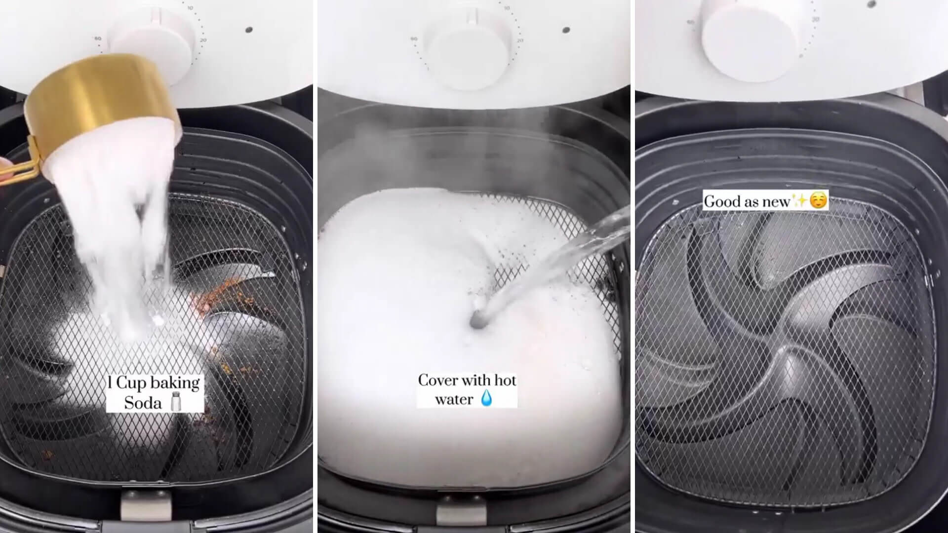 How to Clean Your Air Fryer → SMELLY? DIRTY? NEW? Watch THIS