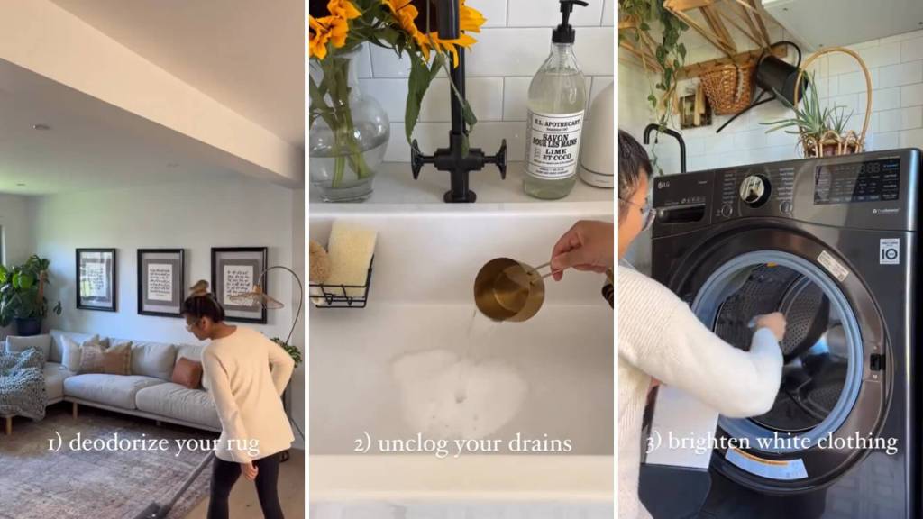 Woman shares hack for cleaning entire home with baking soda