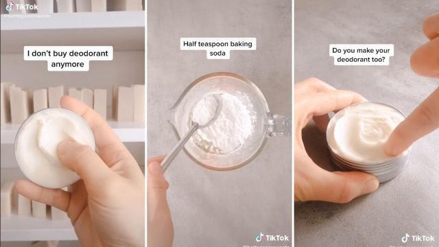 DIY deodorant