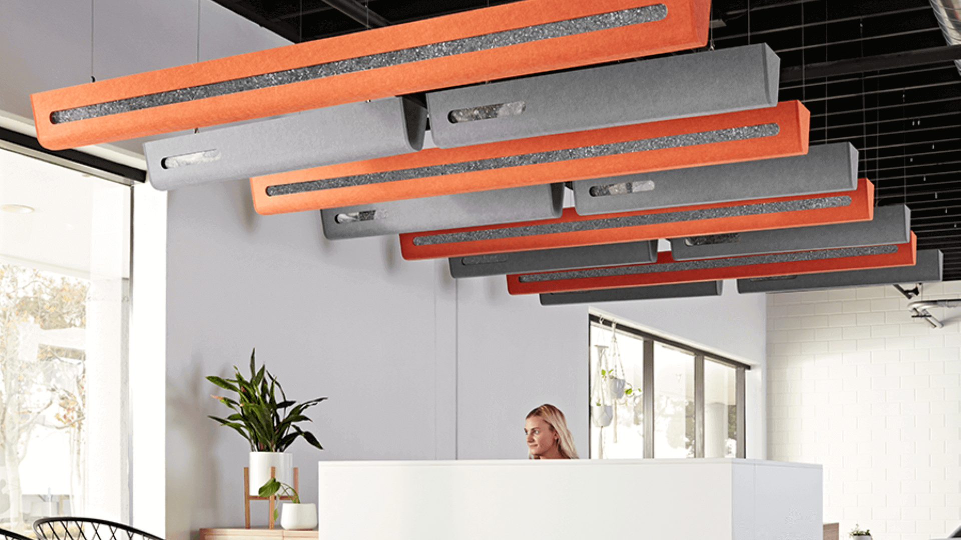 Acoustic ceilings Air baffle