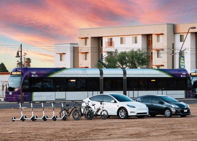 Culdesac Tempe, Car-free neighborhood.