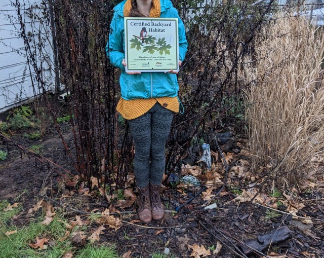 Certified Backyard Habitat