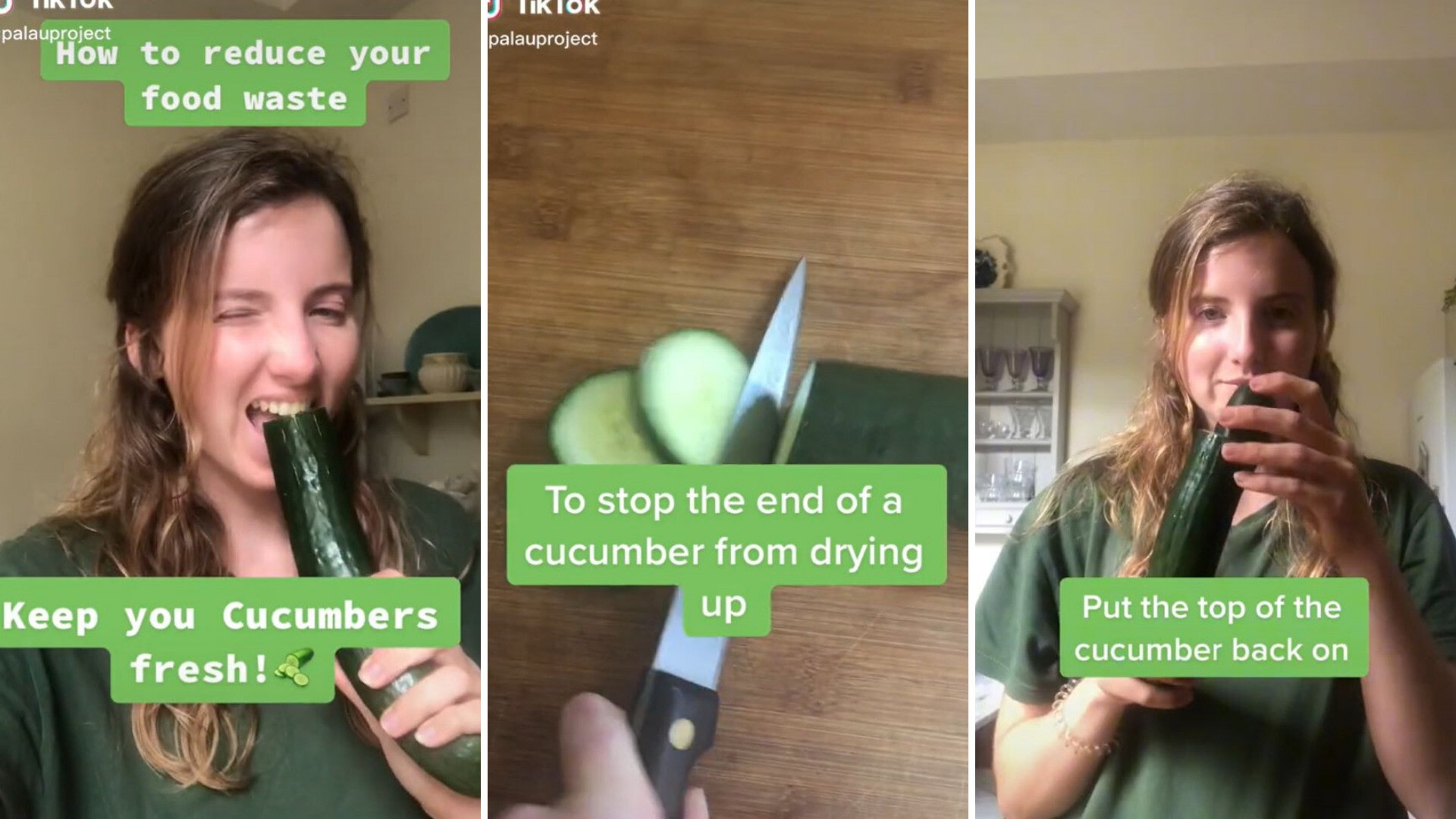 This TikTok Hack Could Keep Your Cucumbers Fresher For Way Longer