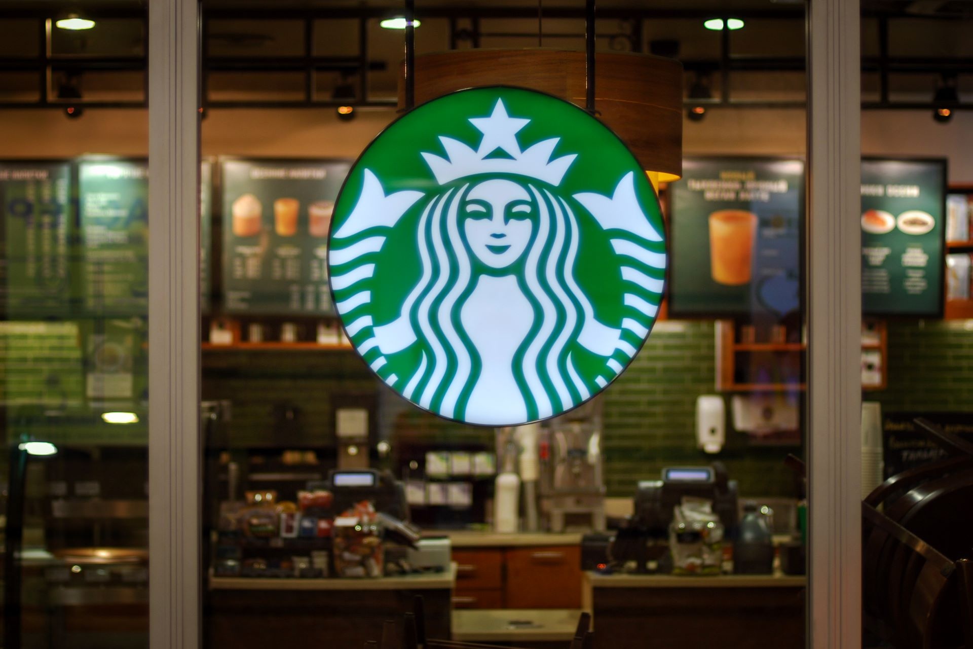 Starbucks pastry case