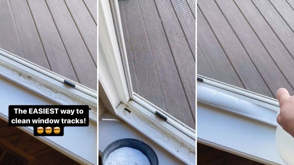 The easiest way to clean window tracks (chemical free) - 100 Things 2 Do