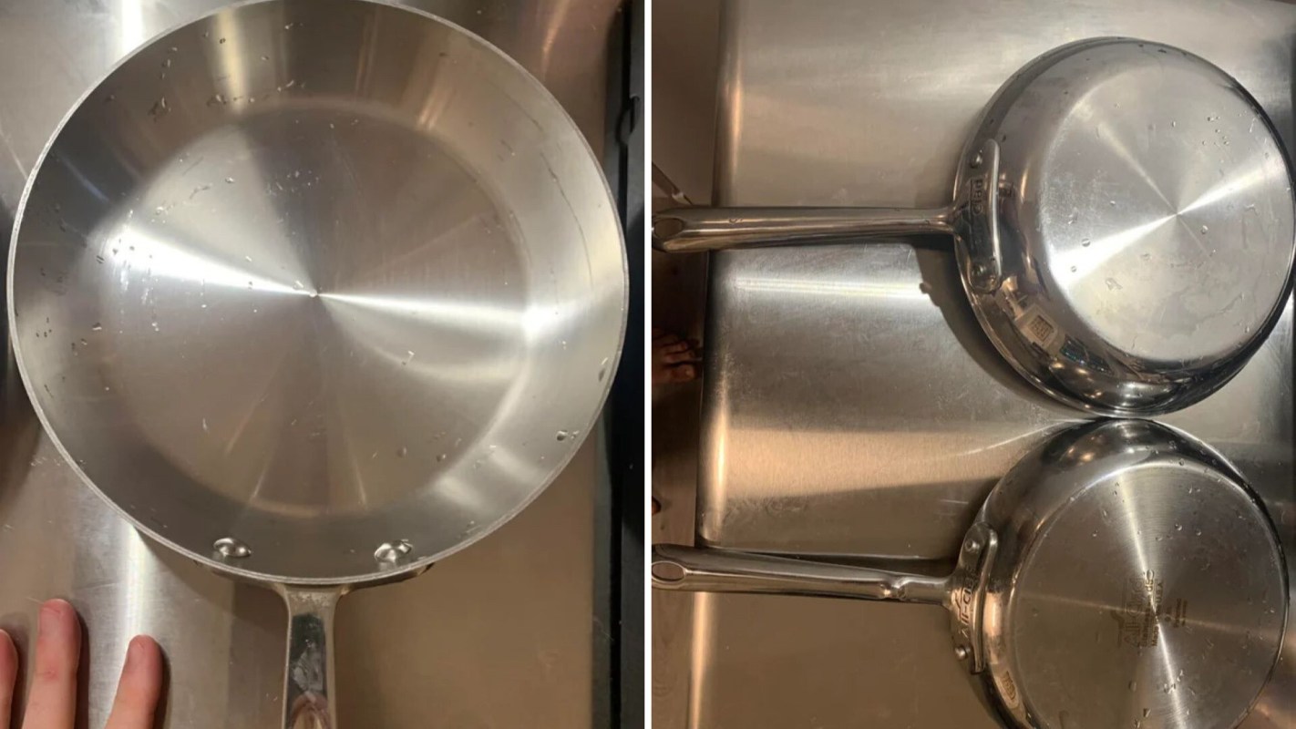 Shopper scores set of All-Clad pans for ridiculously low cost