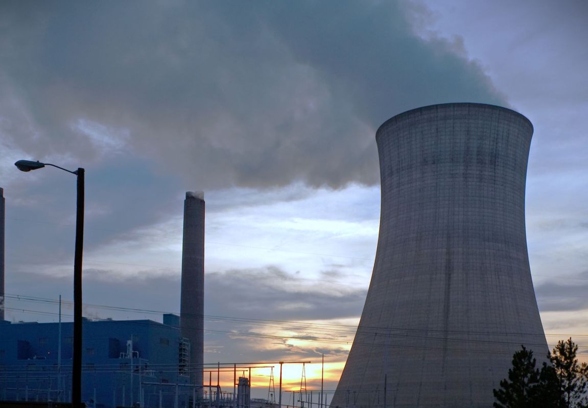 The Homer City coal plant-burning power station