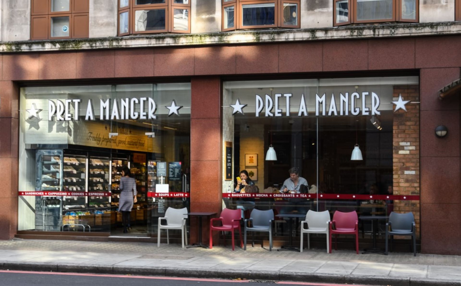 British sandwich chain Pret A Manger