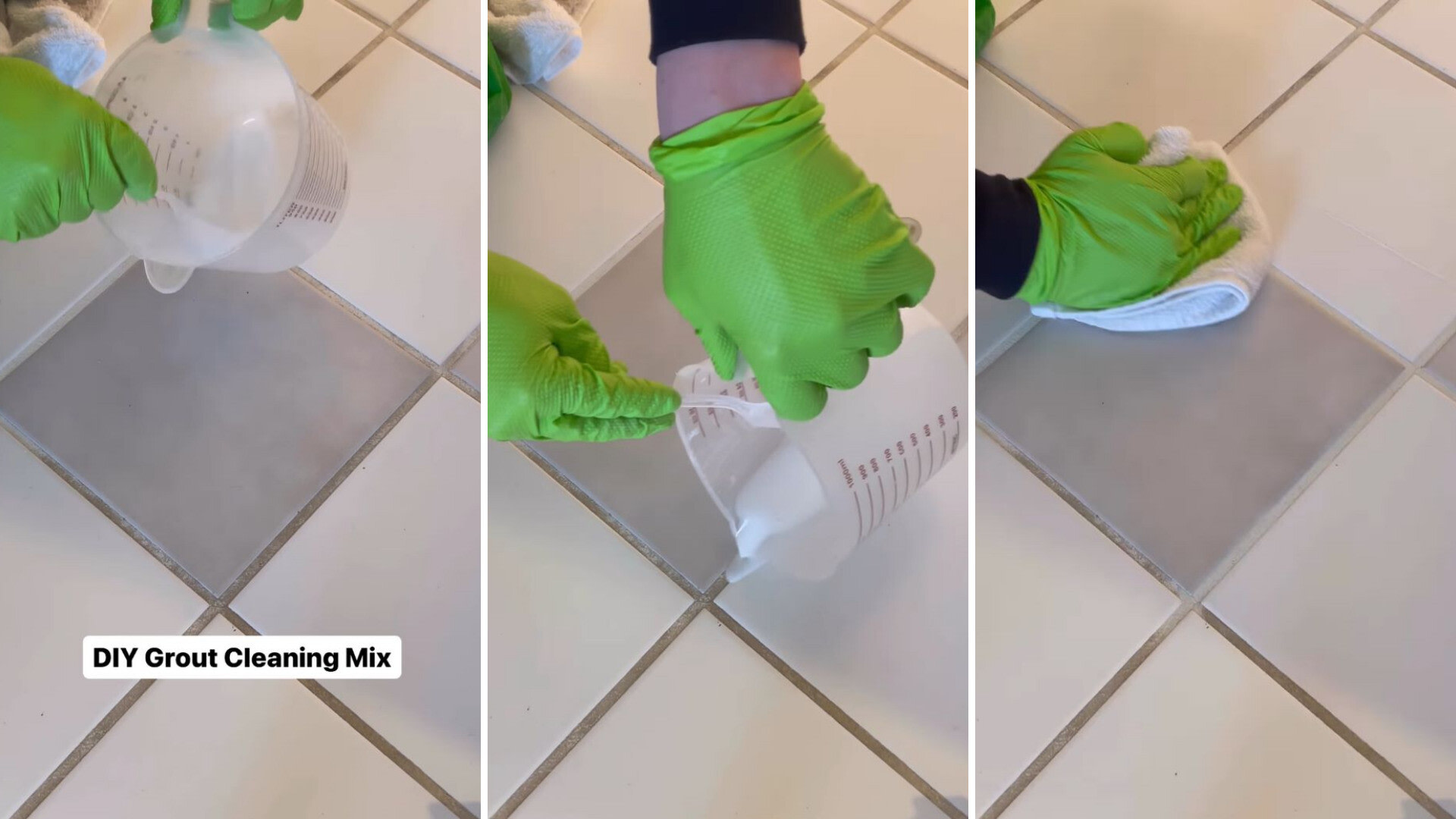 How to clean tile grout with this viral grout-cleaning hack from TikTok