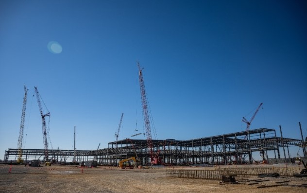 Construction on a Blue Oval SK production facility in Kentucky began in late 2022. 