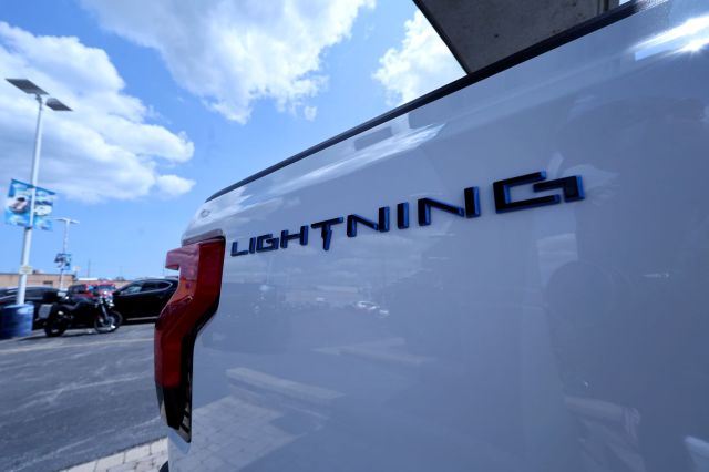 Ford F-150 Lightning electric pickup truck