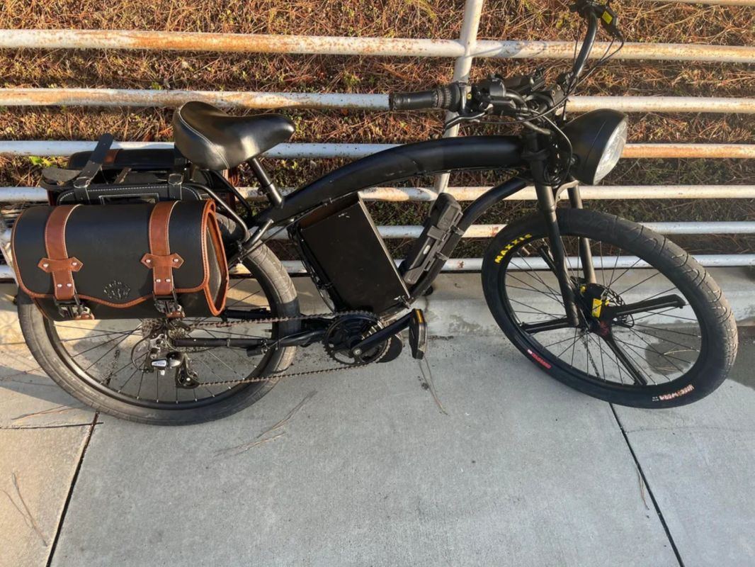 E-bike, Pollution-free vehicle charged at work