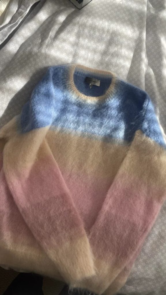 Thrifted sweater