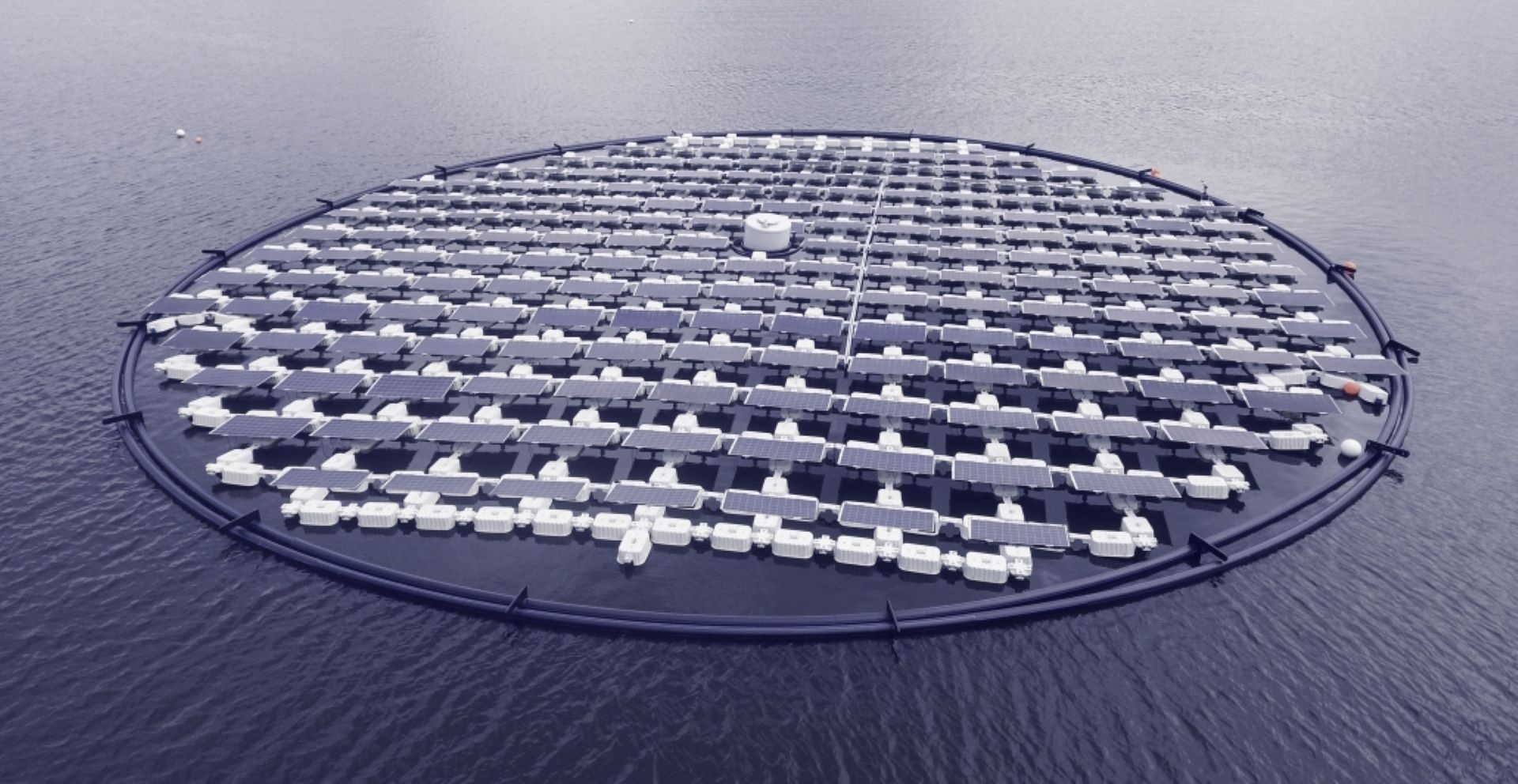 Company designs genius 'island' of floating solar panels that maximize energy by following the sun — here's how it works