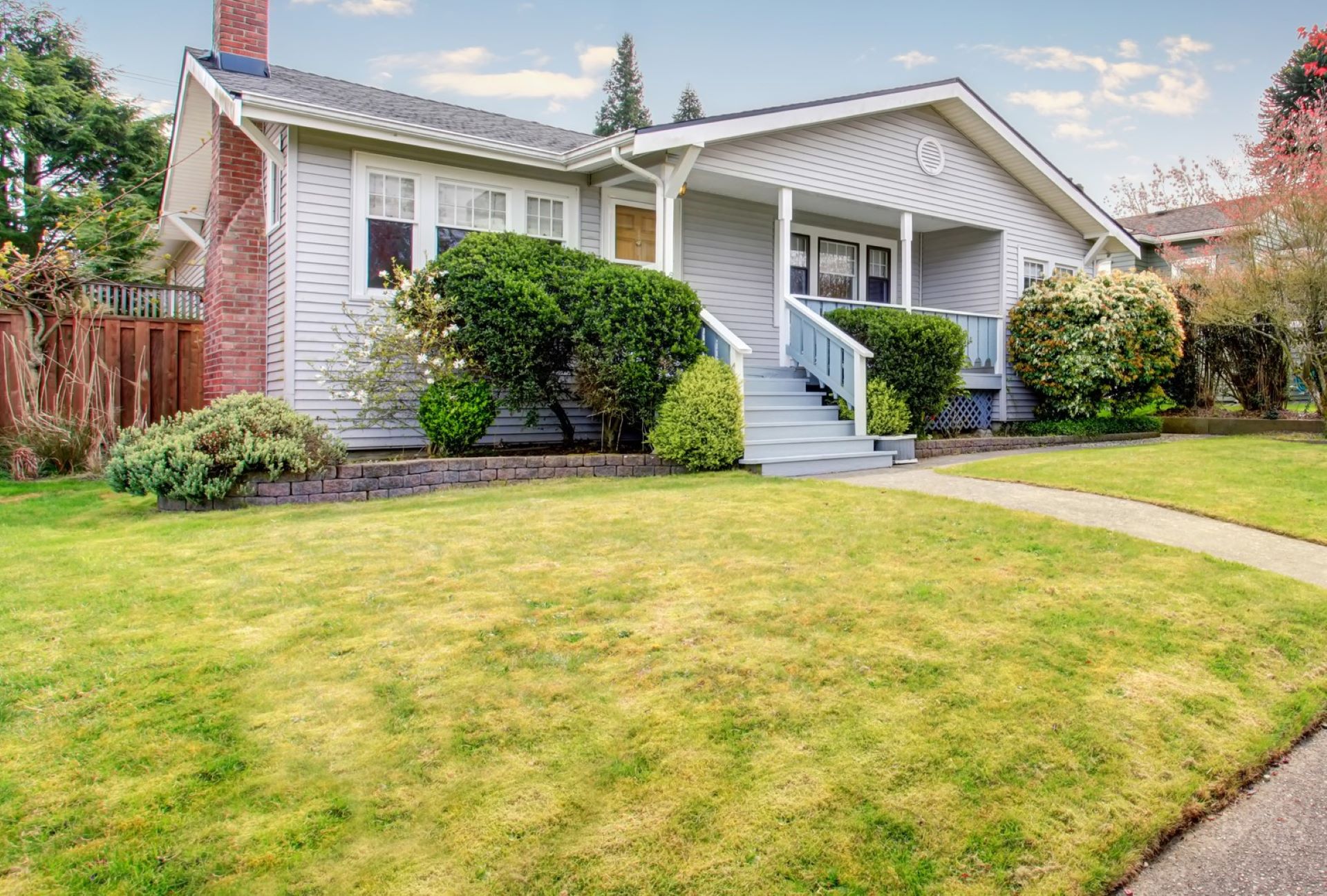 Native plants, Idyllic yard transformation