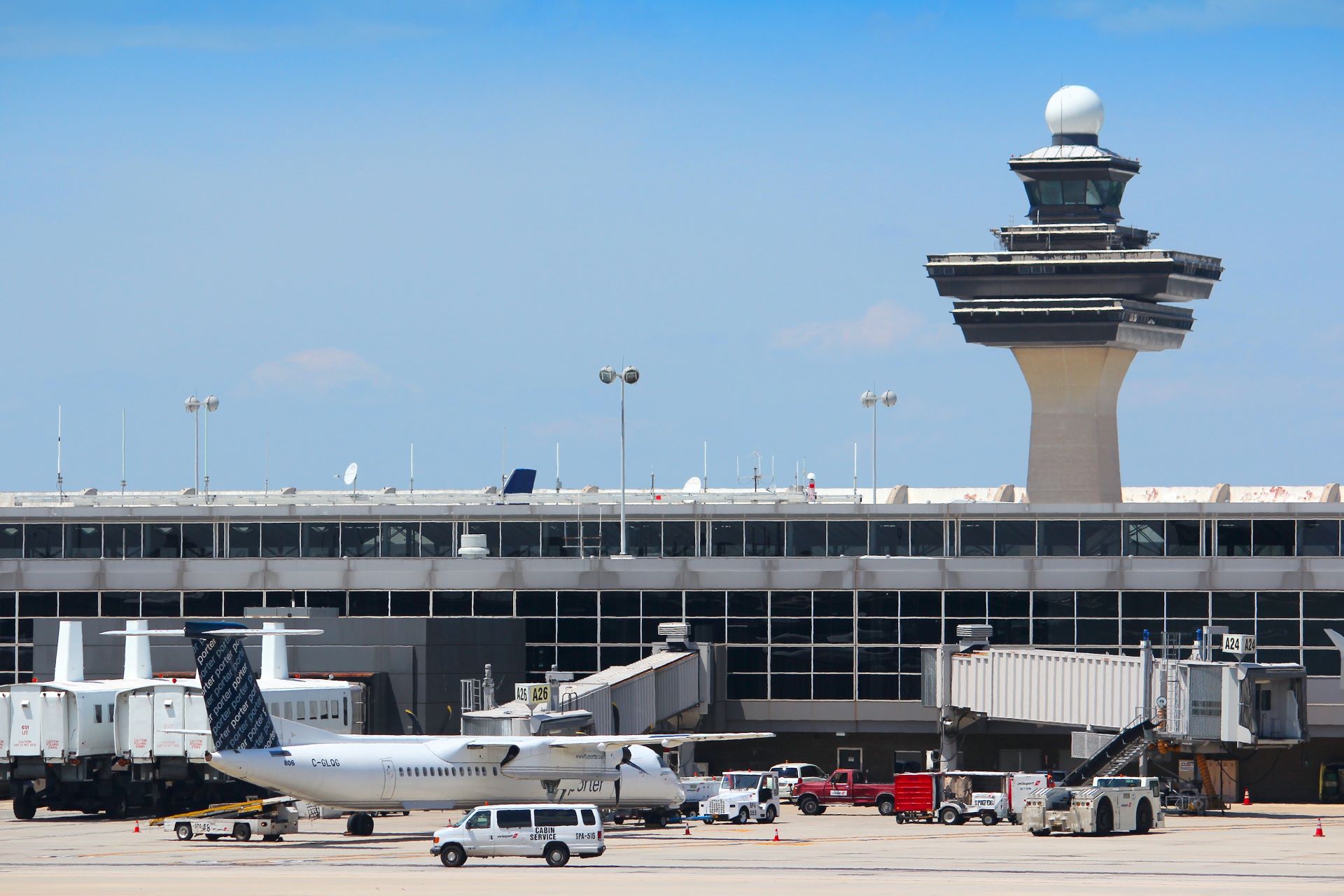 Dulles Airport, One of America's biggest airports is being transformed into a new