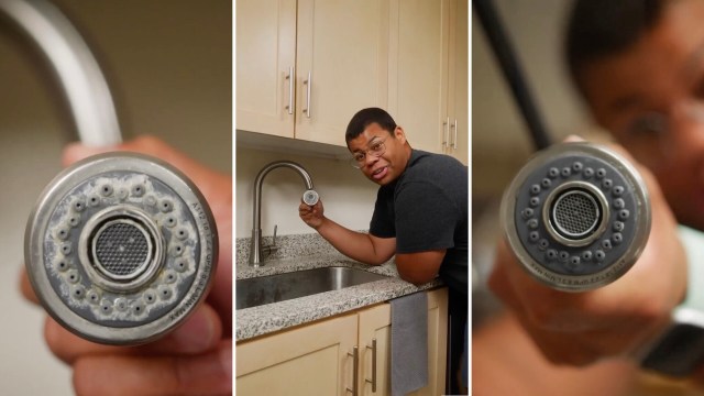 Clogged faucet, Way to unclog the faucet of your kitchen sink