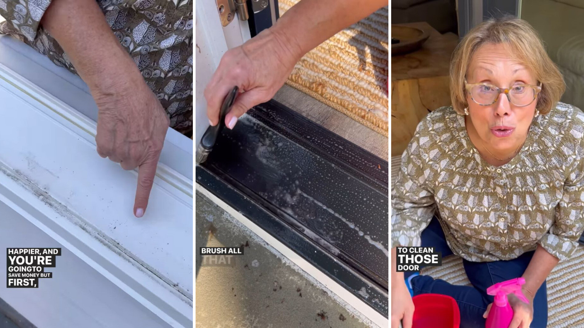 How to Clean Window Sills and Tracks