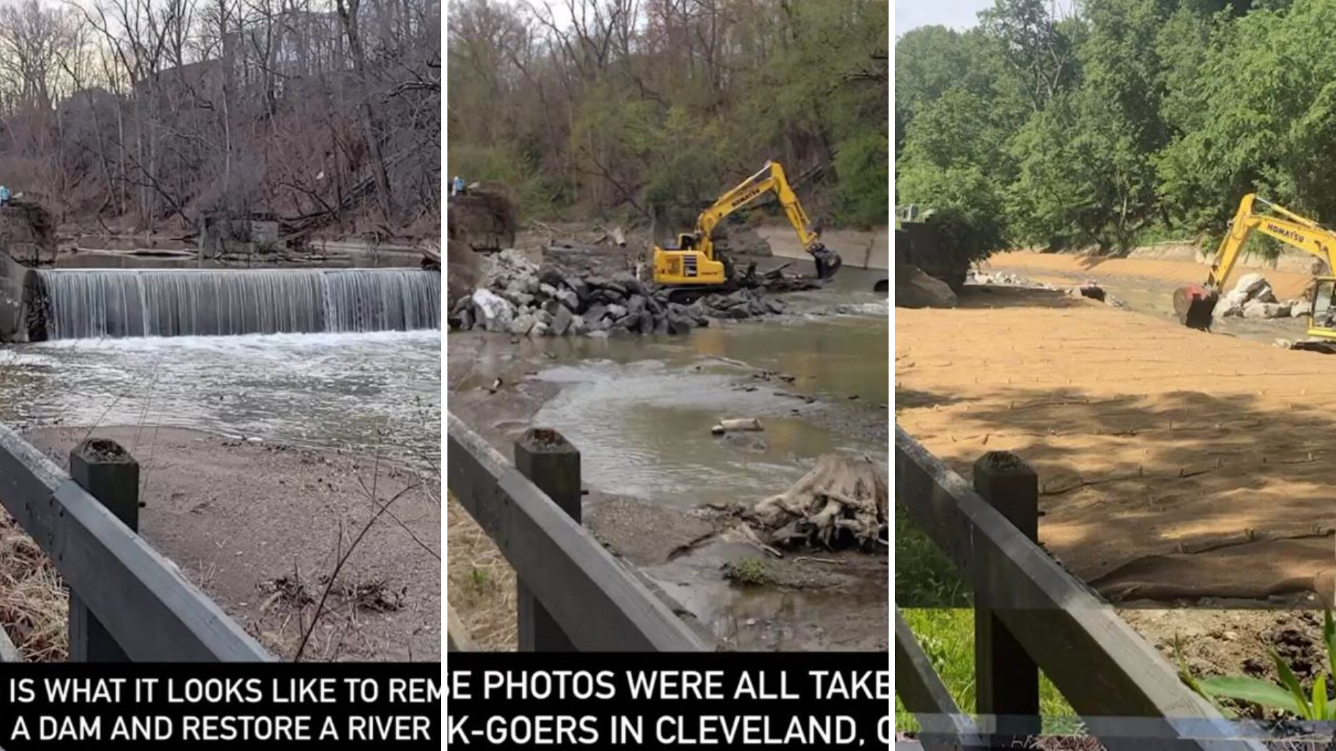 Astonishing timelapse video reveals dramatic impact of dam removal