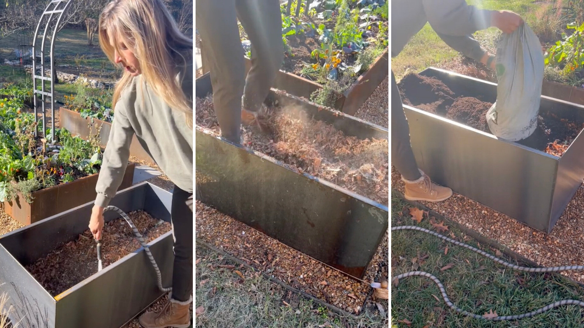 Gardener warns against common mistake with raised garden beds: 'You could end up with your soil level dropping within days'