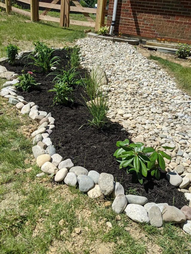 Homeowner tackles flooding problem in their yard with creative solution ...