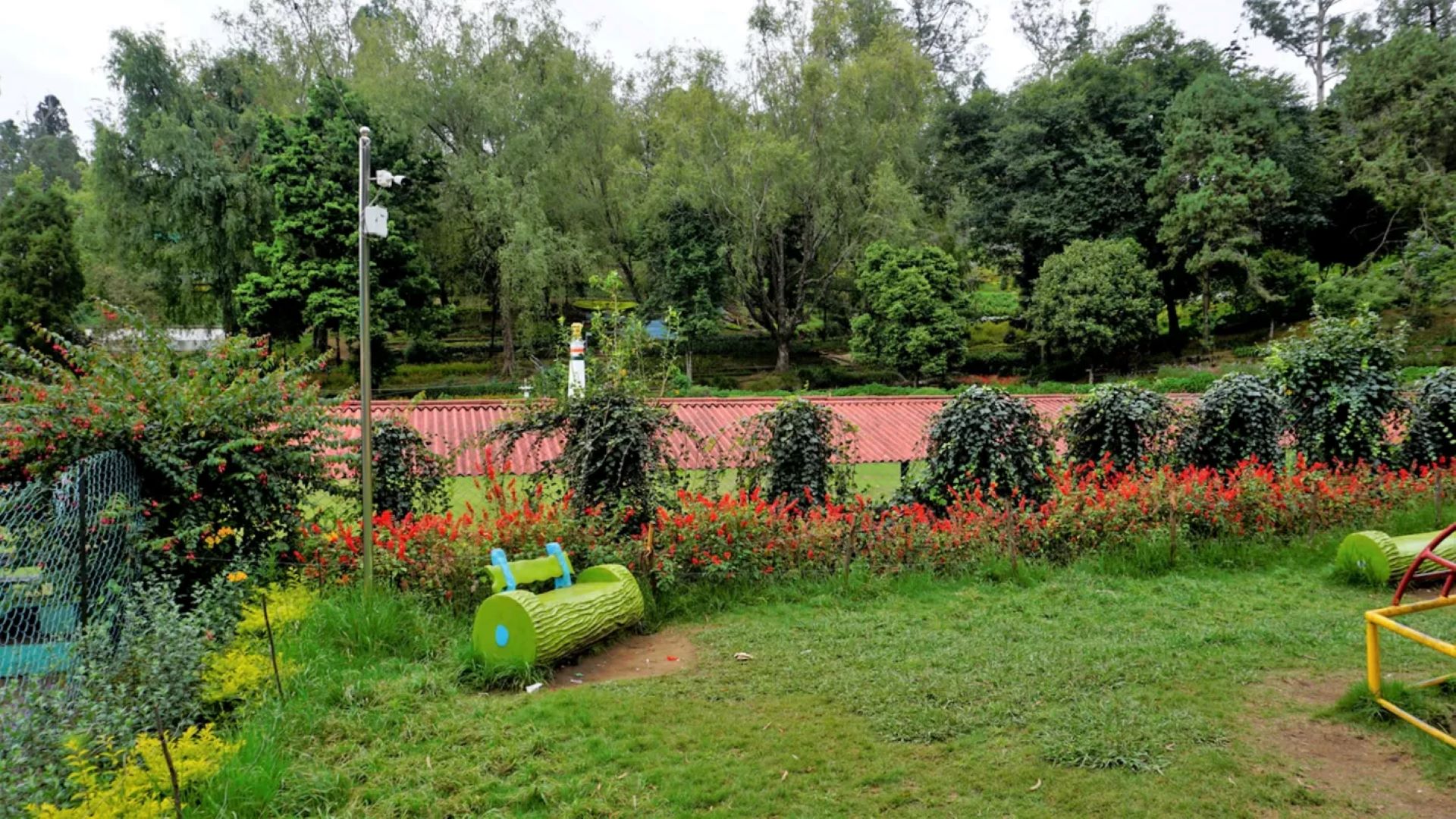 “Maybe consider a low fence on the playground edge to keep kids from running through the garden, otherwise it looks awesome."