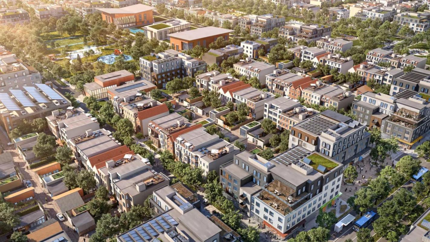 A group of rich Silicon Valley investors are building a new California city called California Forever, with walkable urbanism and zero cars.