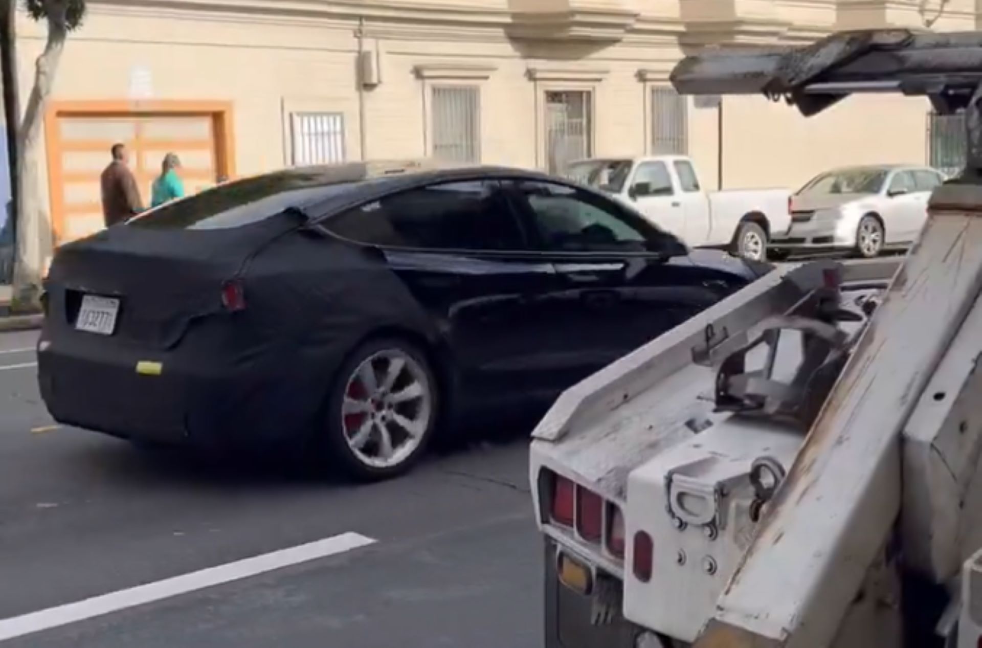 Passerby sparks interest online after capturing video of yet-to-be-released Tesla  model: 'Can't wait for the big reveal