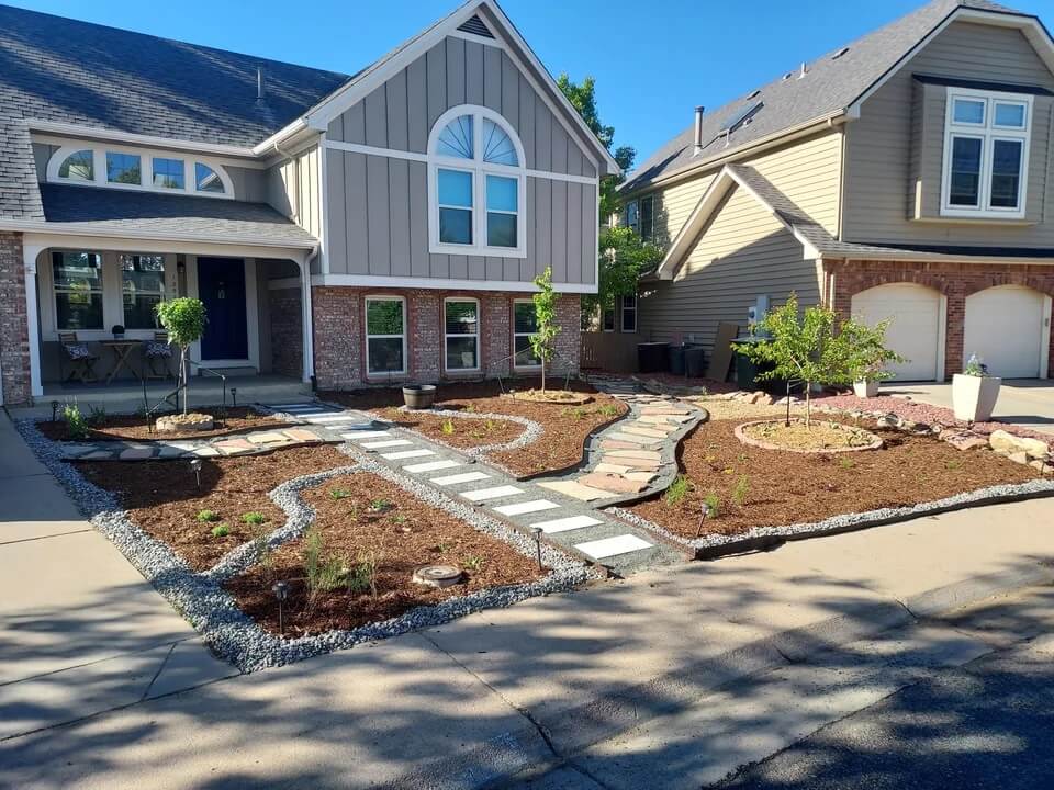 Turning dead grass into living, vibrant plants and well-planned landscaping will always improve the look of a yard.