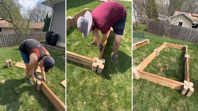 "It took us 40 minutes to put this bed together."