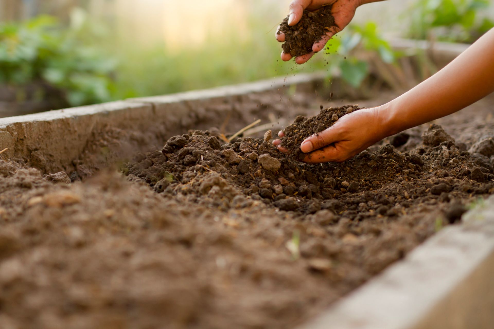 Gardener wonders whether to add cement to enrich compost: 'It just sounds like a bad idea'