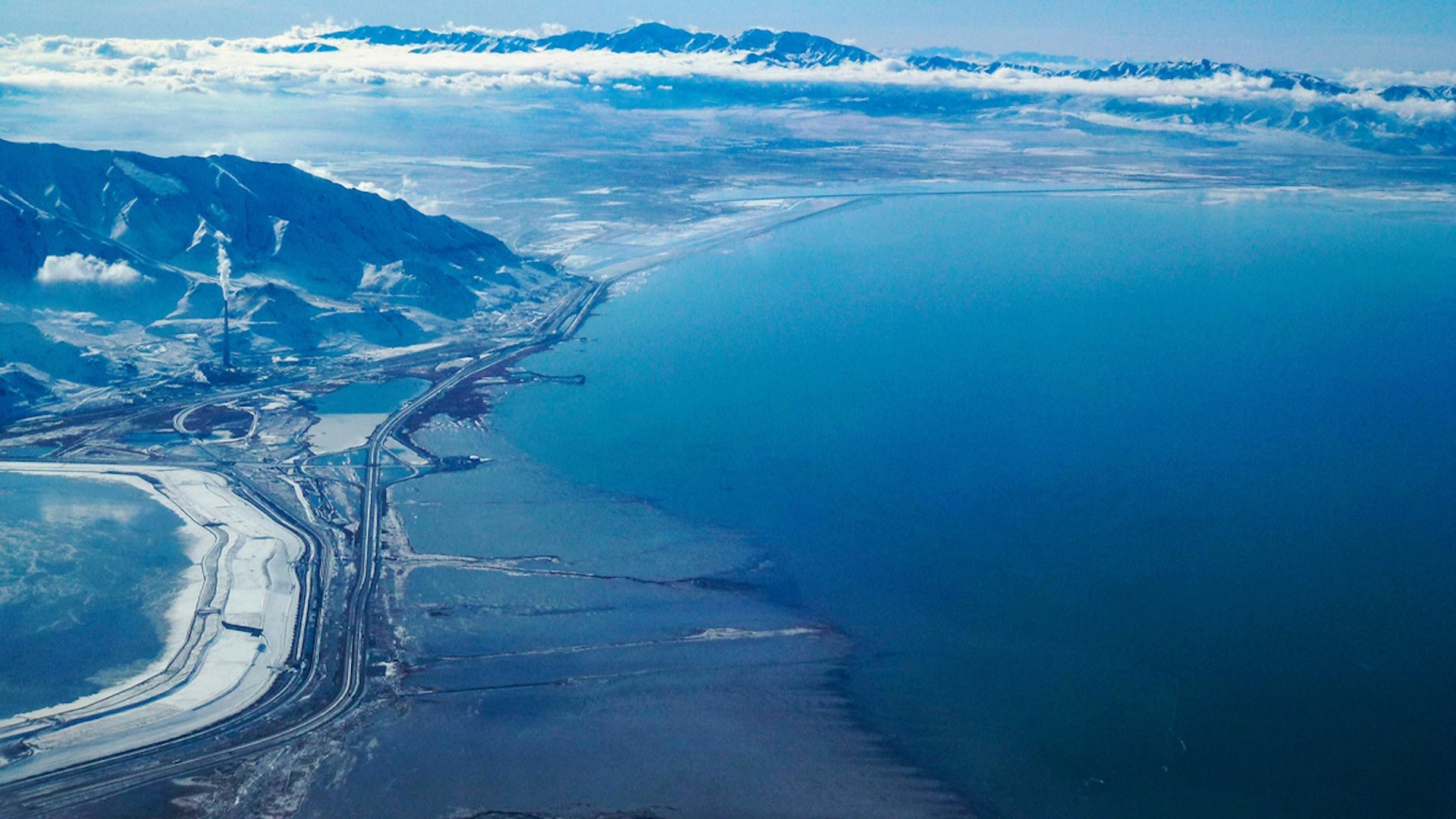 The lake was considered full following high precipitation levels and a melting snowpack, giving it a much-needed boost.