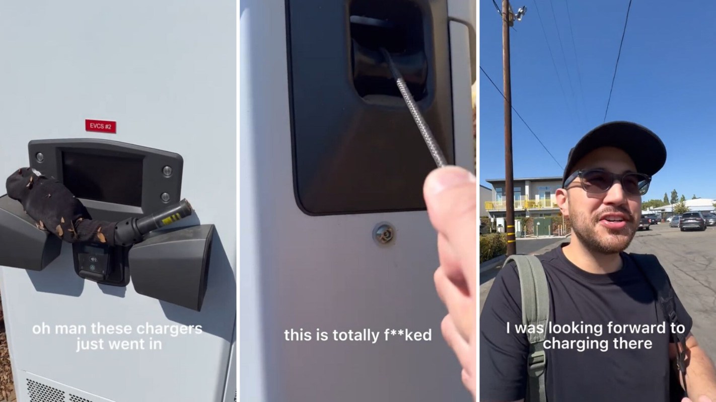 "I was looking forward to charging there when I finally get an EV."