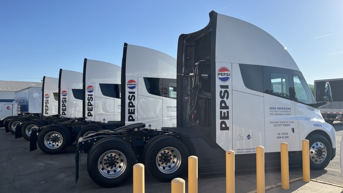 PepsiCo announces plans to triple size of its electric fleet: 'Good for the planet, good for our business'