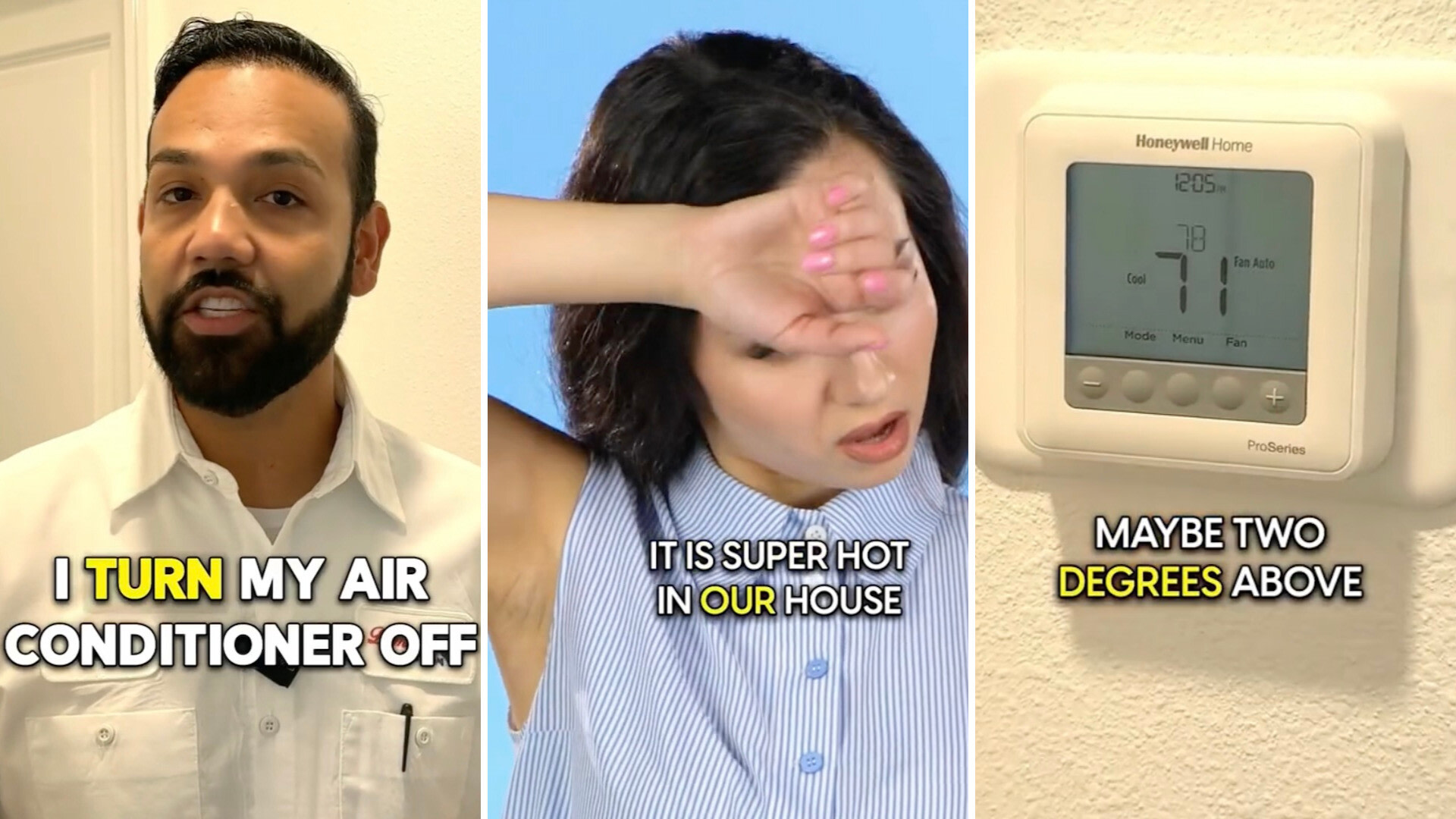 HVAC specialist settles debate over whether to turn off AC when not at home: 'It's going to make your air conditioner … use up more electricity'