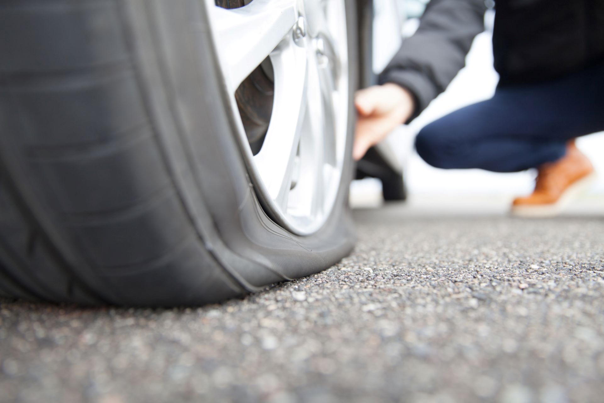 "That could have ended a lot worse than needing a new [tire]."