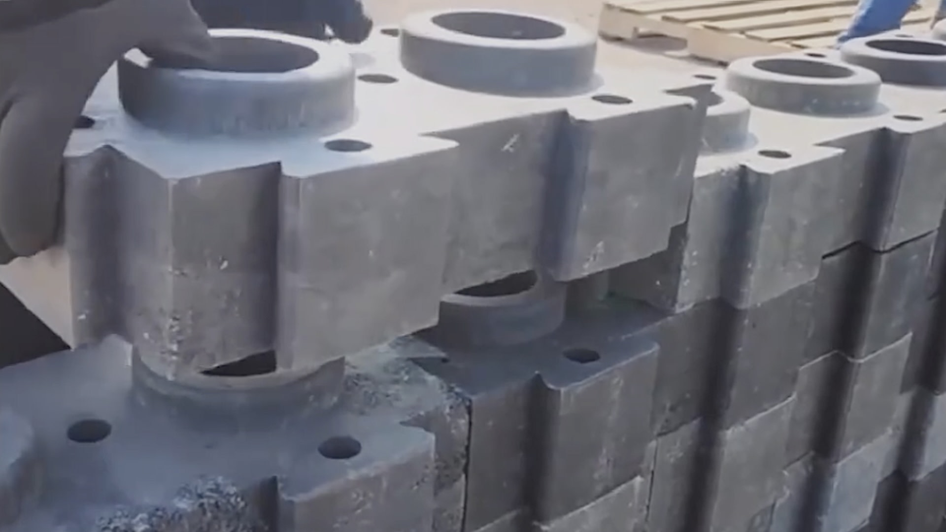 Amazing video shows Lego-like bricks that can withstand a bulldozer — and they're made from plastic trash