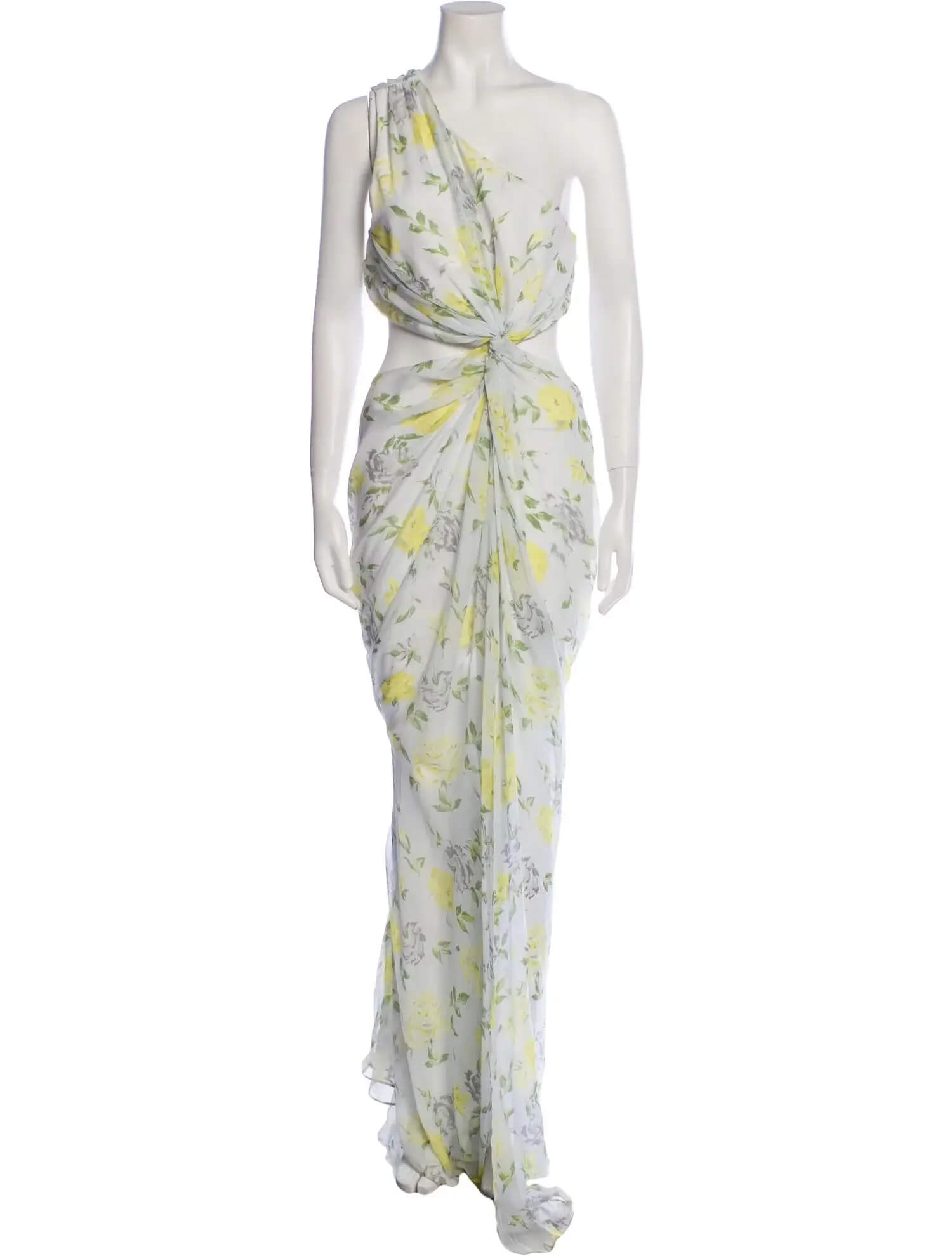 Silk Long Dress w/ Tags Cinq a Sept's floral designs