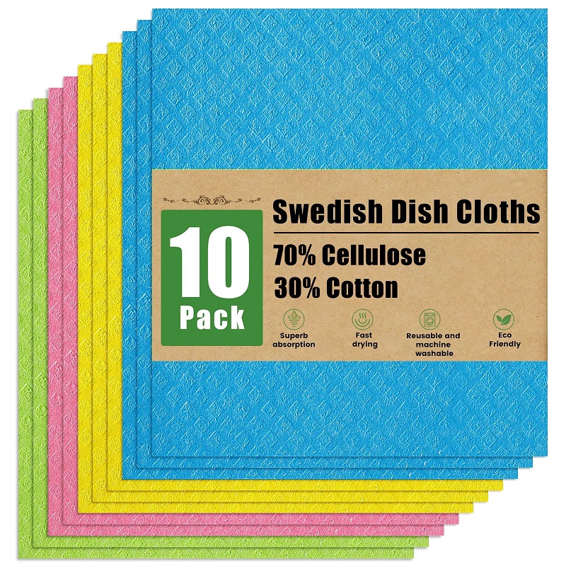 Washable, reusable kitchen towels for daily spills … 