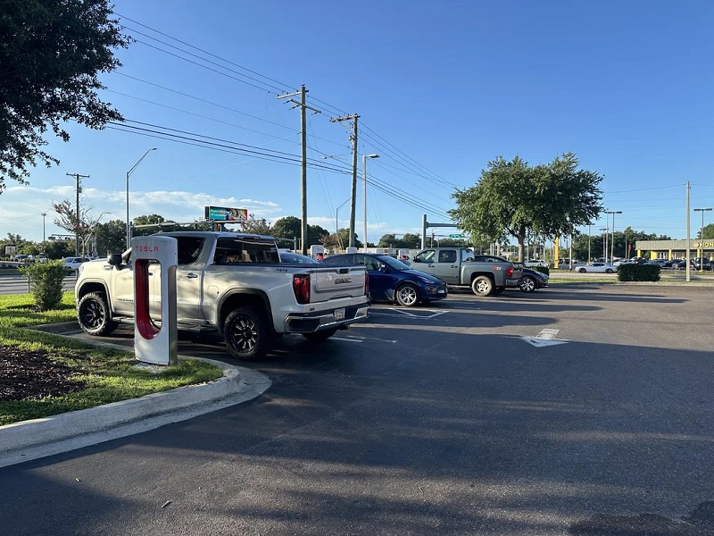 "It's such a weird thing that pick up truck owners go out of their way to inconvenience EV drivers."