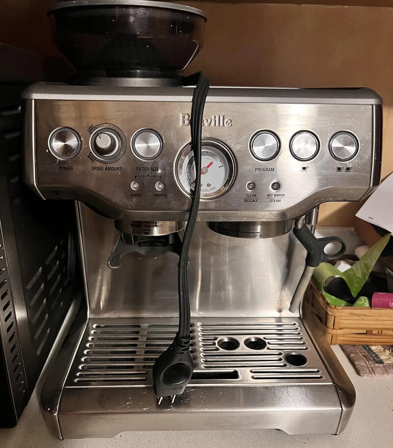 "A $20 rubber gasket later and I have a $600 espresso machine that works (and is now cleaned up to look) like new!"