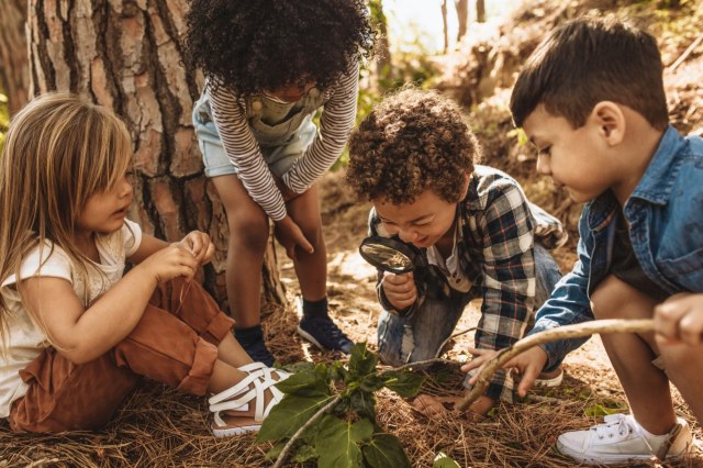 "Our research supports existing evidence that being in nature is good for kids."