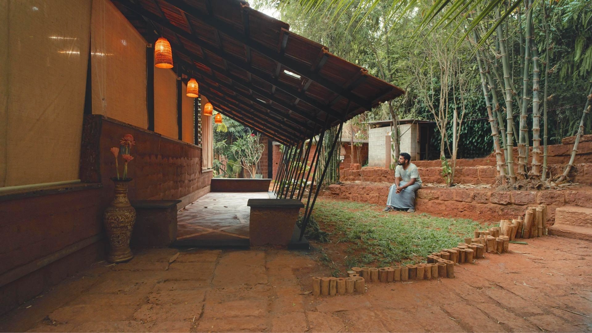 When Mustafa first visited the site, not a single tree stood on the property.