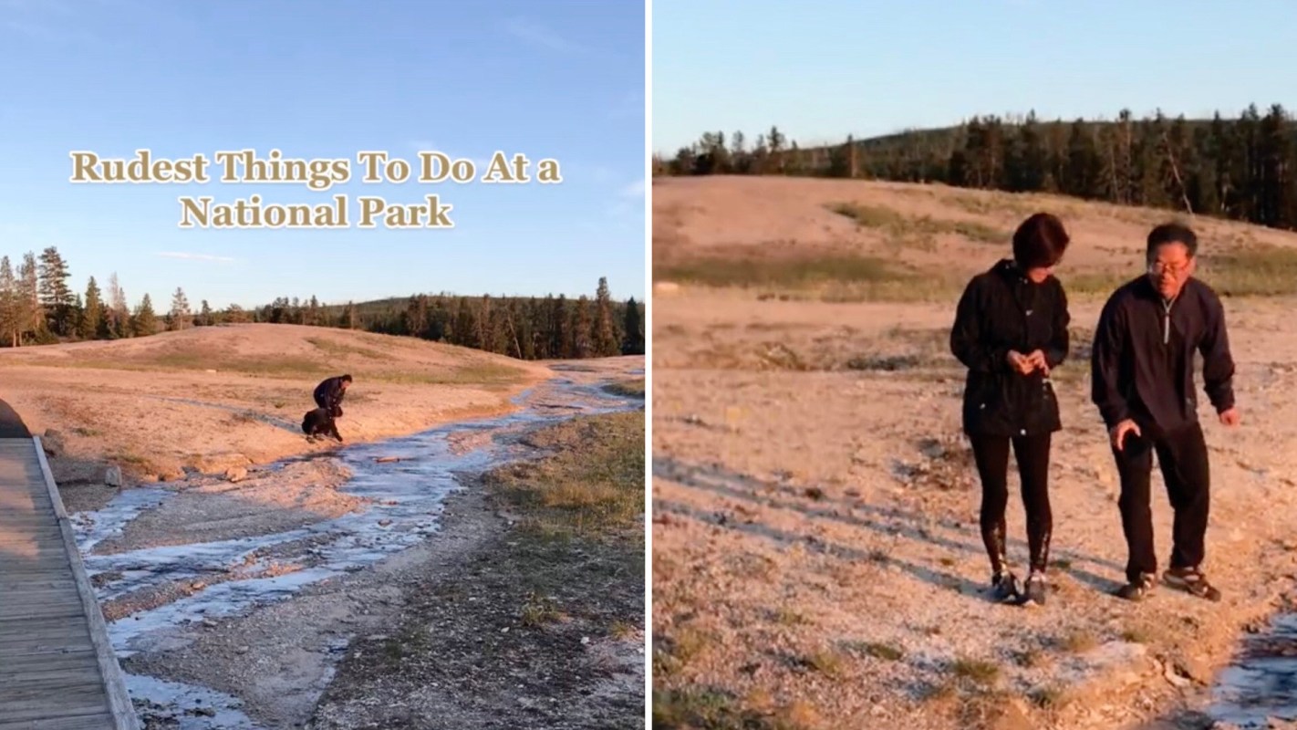 By disregarding park rules, these tourists likely contributed to the gradual erosion of one of America's most treasured natural wonders.