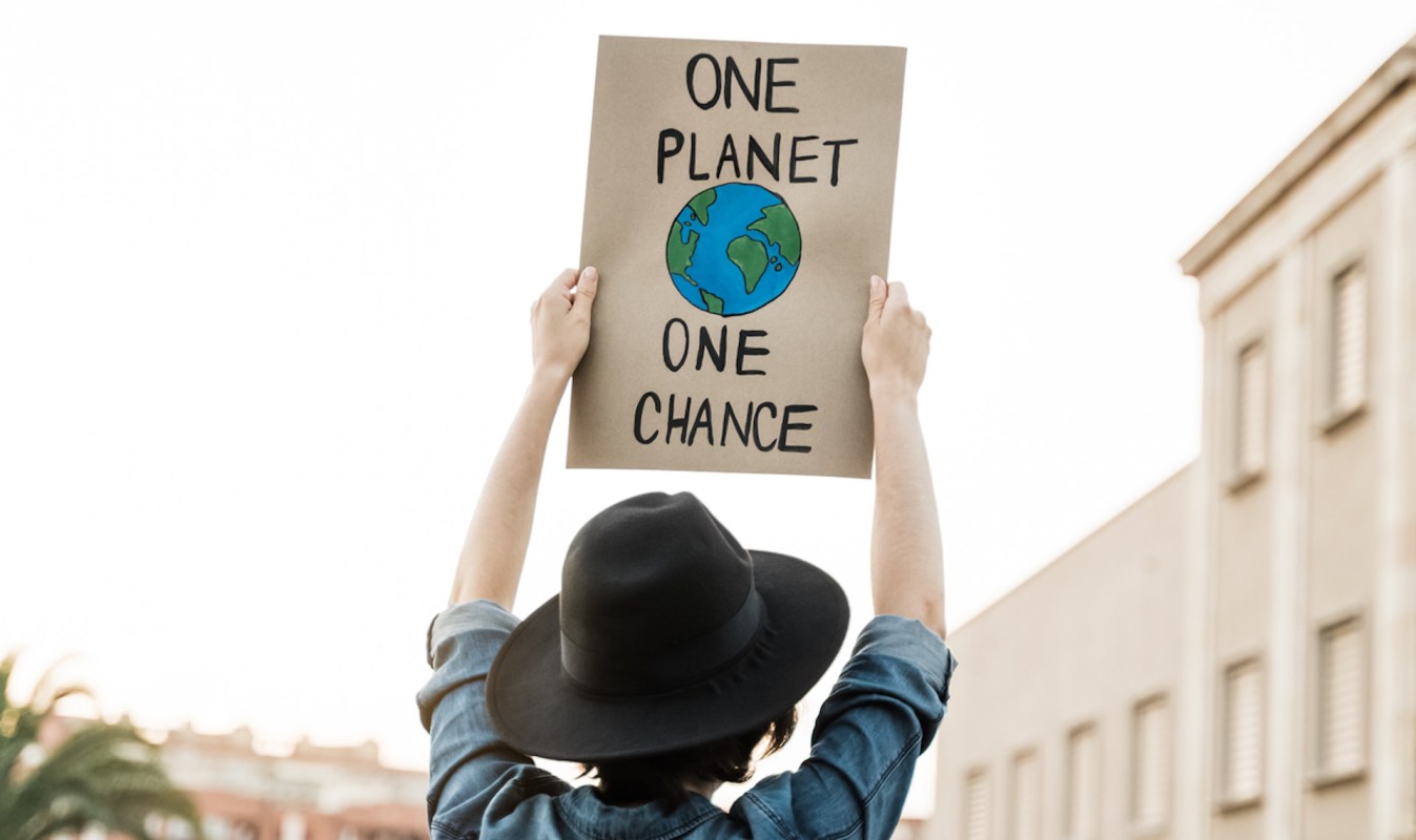 84% of youth worldwide are worried about our planet's climate.