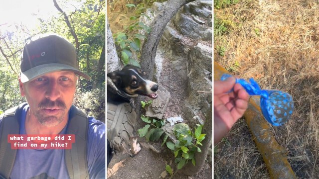 Leaving trash strewn along a trail is no way to thank the forests and parks for the numerous benefits they provide.