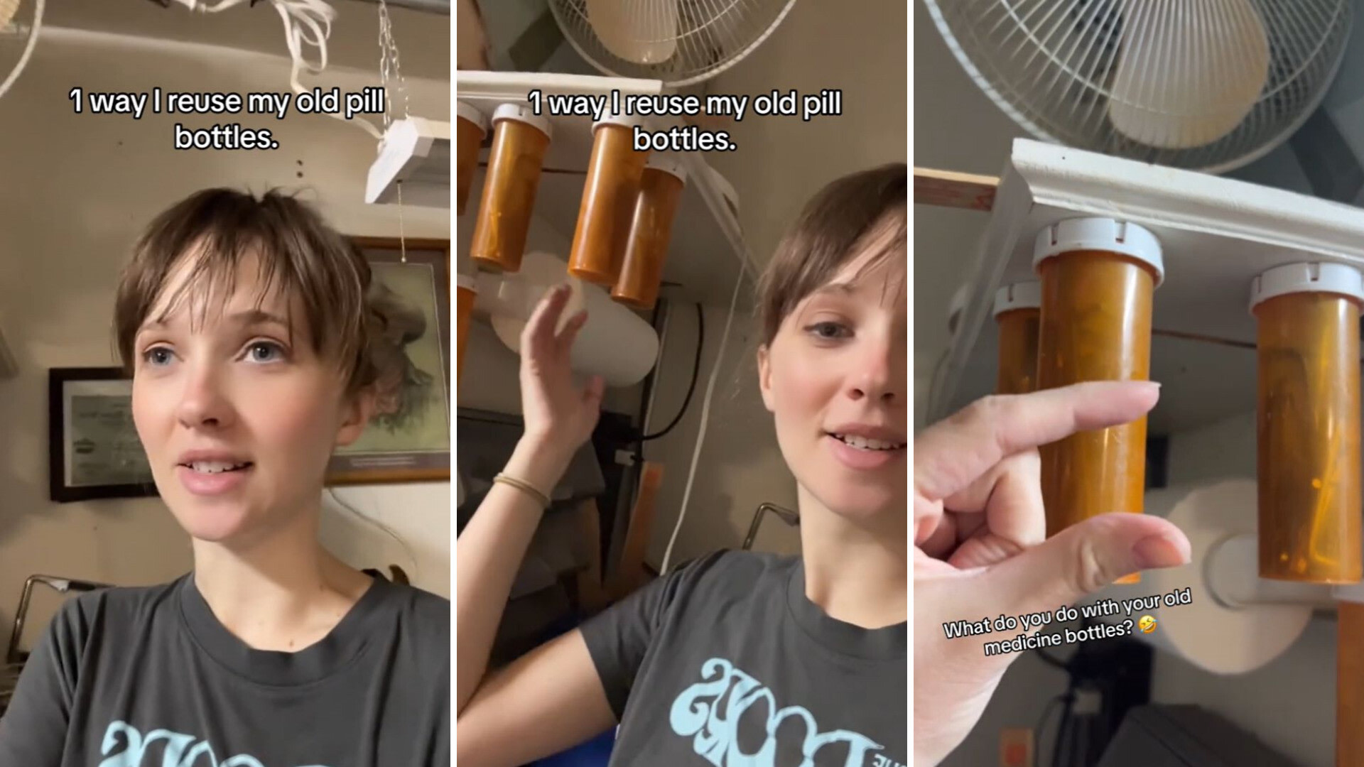 Woman reveals ingenious trick to recycle empty medicine bottles: “It’s so clever”