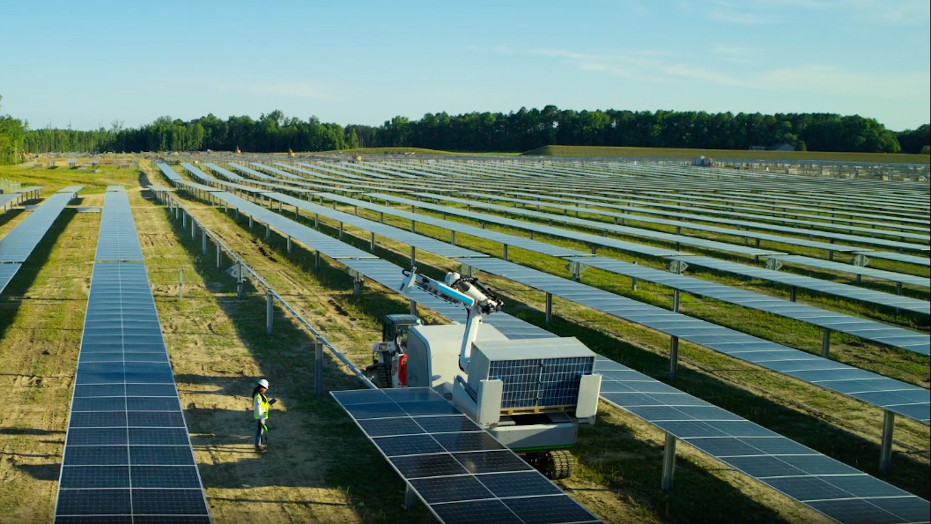 Faced with unexpected challenges in building solar farms in the US, companies are turning to new technologies: “There is a learning curve”